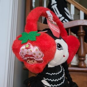 Strawberry Shortcake Earmuffs 🍓